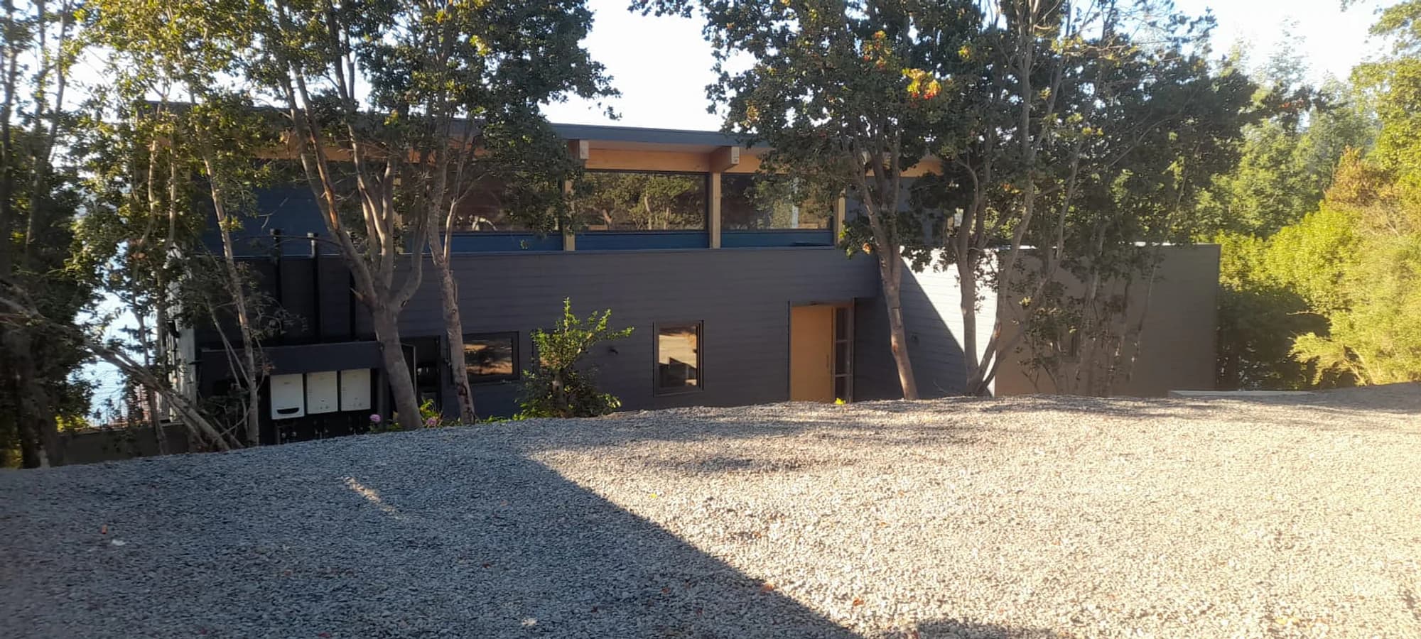 Acceso exterior de Casa Lago Vichuquén
