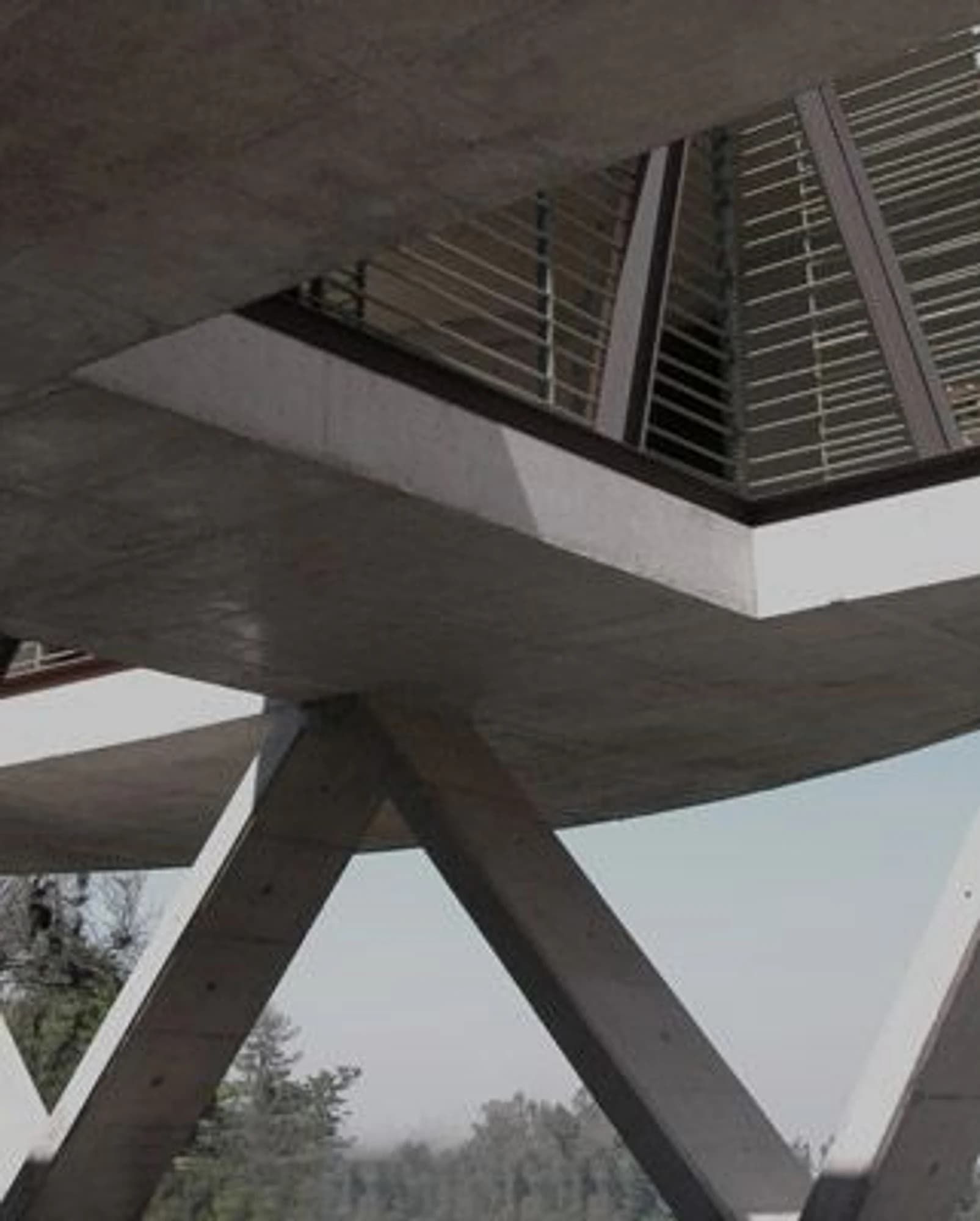 Apoyos estructurales de las Oficinas Andrés Ergas