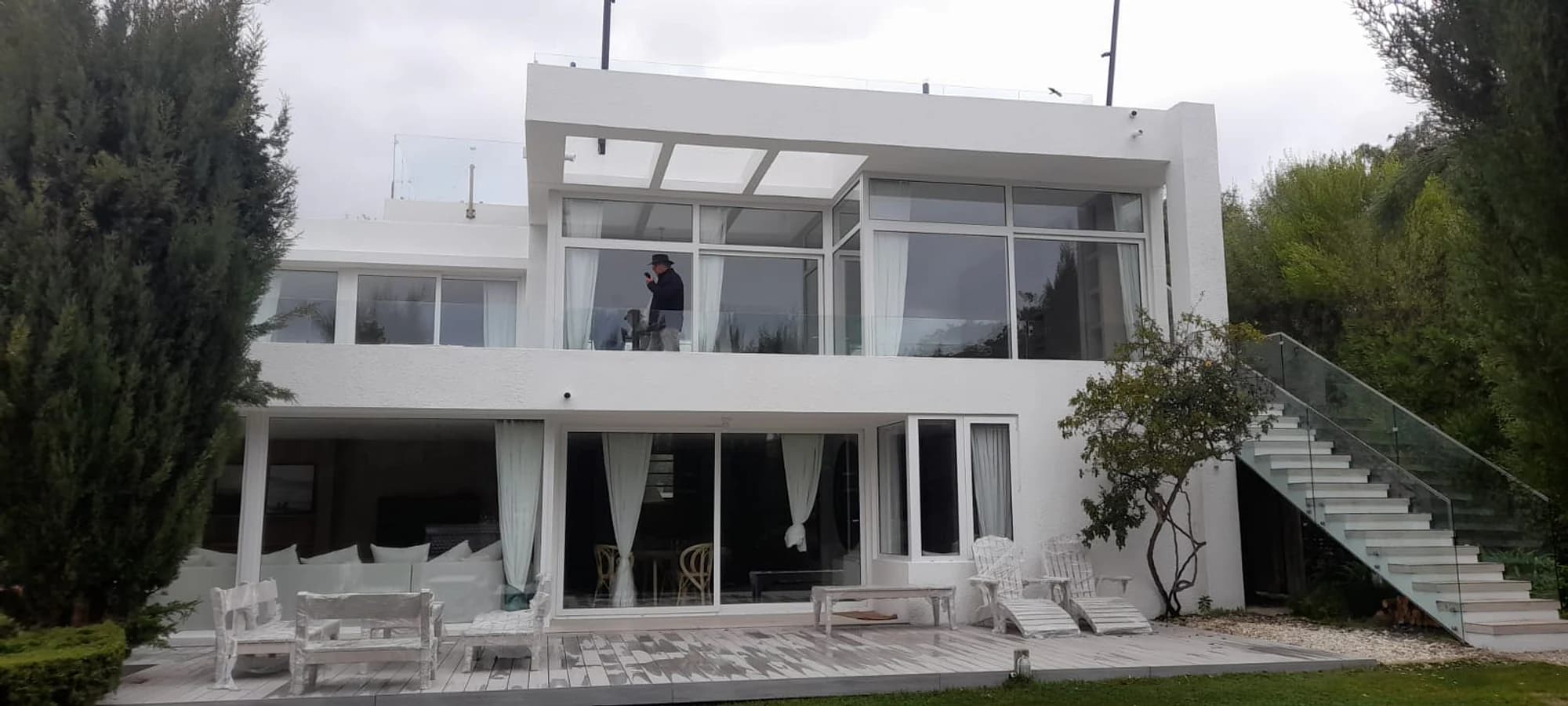 Fachada posterior de Casa 18